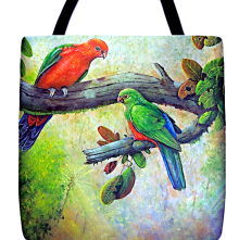 Owen Pointon King of the Mountains Totebag (at www.fineartamerica.com)